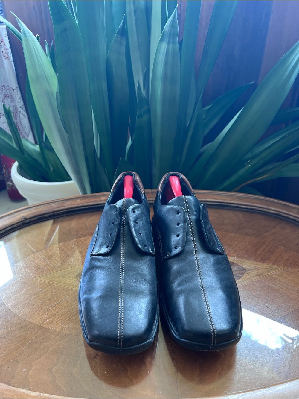 Cole Haan Black/Brown Highlights Leather Oxfords Laced Shoes Men's Size 10.5 M